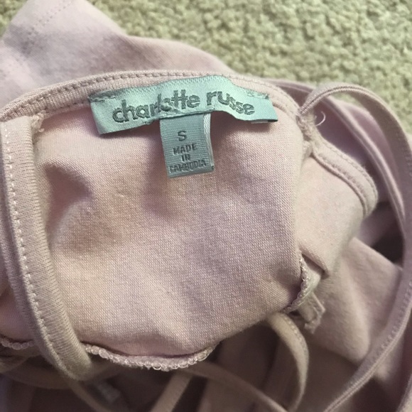 👑 (3 for $15) Charlotte Russe crop top - Picture 3 of 3